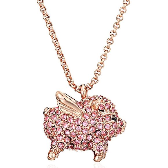 kate spade | imagination flying pig necklace - Picture 5 of 5